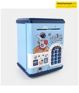 Fingerprint Credit Card Saving Bank, Money Safe Box For Kids, Piggy Bank  5
