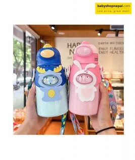 WATER FLASK 500ML &ndash; Kids&rsquo; Insulated Water Bottle with Animal-Themed Designs 4