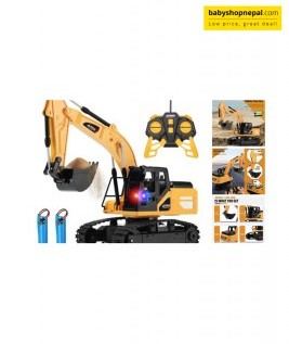 Remote Control 5 Channel Construction Excavator Toy 1:24 Scale -1