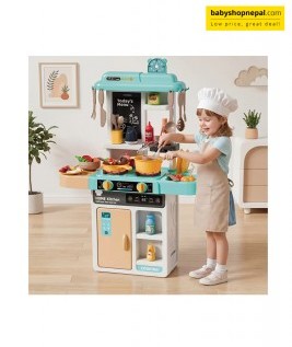 Fashionable Kids Kitchen Playset &ndash; Realistic & Fun Pretend Cooking Experience 6