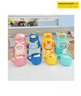 WATER FLASK 500ML &ndash; Kids&rsquo; Insulated Water Bottle with Animal-Themed Designs 5