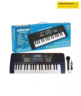 Educational Kids Piano With Mic: 37 Keys, Rhythms, Tones and Demos, Electronic Keyboard Piano-1