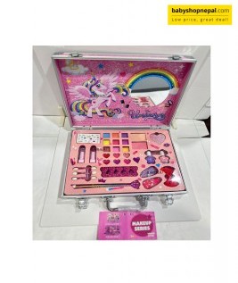 Unicorn Kids Washable and Non-Toxic Makeup Kit, Kids Make Up Toy Set-1