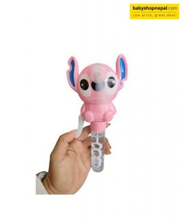 Cartoon Character Fun Bubble Fan, Bubble Blower With Fan-2