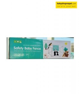 Baby Safety Playpen Portable Large Playard Indoor & Outdoor Kids Activity Center with Sturdy Safety Play Yard with Super Soft Breathable Mesh and Learning Pattern,Kid's Fence  3