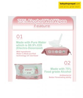 Wet Wipes (Alcohol)  30pcs 3