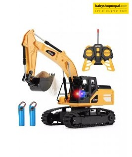 Remote Control 5 Channel Construction Excavator Toy 1:24 Scale -2