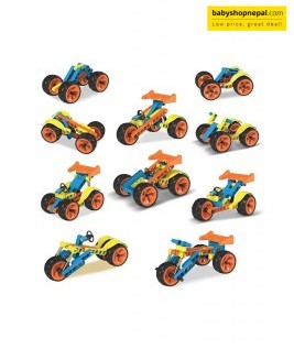 Blix CARS-2| Age 5+ | 9 Models | DIY STEM Toys | Building & Construction Set For Boys & Girls-2