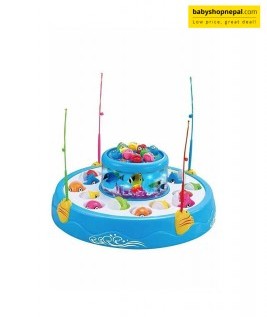 Go Go 356 Fishing Game Electric Rotating Magnetic Pond and with Music and Lights 3