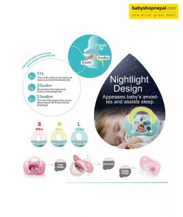 Pacifier Set Chu Chu W/Chain 6+ 7