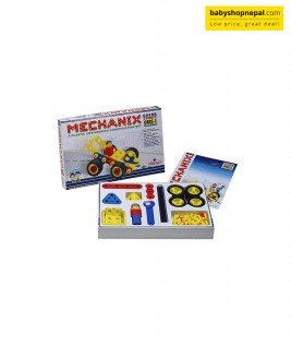 Mechanix Grand Prix CARS-1 | A Plastic Engineering System For Creative Kids | Age 3+ | 4 Models | DIY STEM Toys | Construction Set For Boys & Girls-2