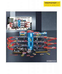 Large Parking Lot Parking Garage Toy Set  7