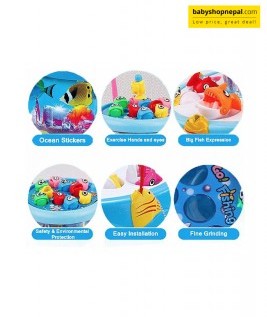 Go Go 356 Fishing Game Electric Rotating Magnetic Pond and with Music and Lights 4