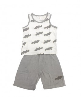 Batman Printed Baby set Dress-1