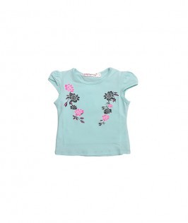 Flower printed Kids T-shirt-1