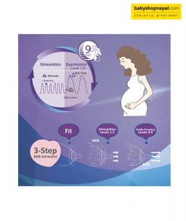 Ele-Cube 2 in 1 Manual & Electric Breast Pump 3