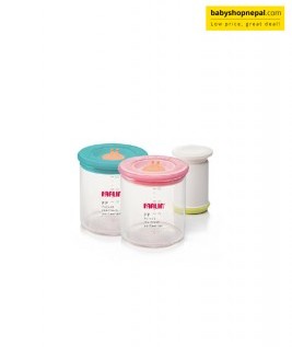 Farlin PP &ldquo;Vacuum&rdquo; Storage Canister  220 cc 2 pcs-1
