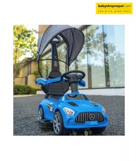 Mercedes Push Car, Manual Push Ride On for Baby & Kids, -1