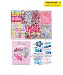 875-Piece Kids Hair Accessories Box &ndash; Assorted Hair Clips, Hair Bands & Hair Ties for Girls 4