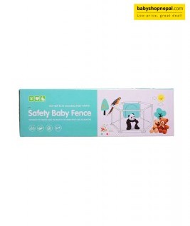 Baby Safety Playpen Portable Large Playard Indoor & Outdoor Kids Activity Center with Sturdy Safety Play Yard with Super Soft Breathable Mesh and Learning Pattern,Kid's Fence  4