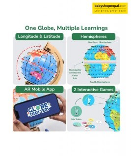 Smartivity Globe TROTTERS | Augmented Reality, STEAM, Educational, DIY Fun Toy | Construction Based Activity Game For Kids 8-14 5