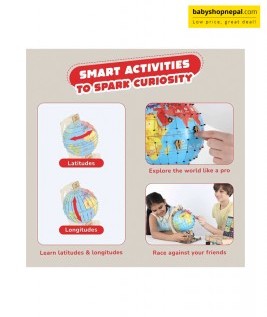 Smartivity Globe TROTTERS | Augmented Reality, STEAM, Educational, DIY Fun Toy | Construction Based Activity Game For Kids 8-14 7