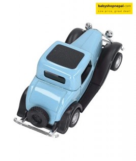 1:32 Classic Car Model Alloy Vintage Toy Open Doors Model Antique Pullback Car Toy 16