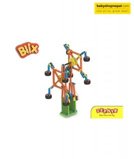 Blix Amusement Park, Motorized Engineering System, Age 7+ DIY STEM Toys, Building & Construction Set For Boys & Girls 3