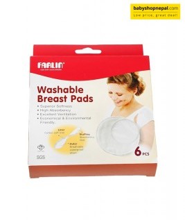 Farlin Washable Breast Pads (Pack of 6) 4