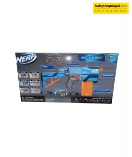 Nerf Elite 2.0 Echo CS-10 Blaster Toy Gun &ndash; Blue & Grey Foam Dart Blaster-2