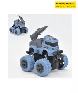 Off Road Stunt Car 4x4 Pull Back Rotating Stunt Car for Girls, Boys-1