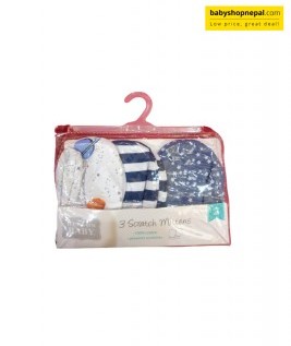 3 Pair Warm Cute Baby Socks For Baby Girls and Boys 0-12 Months "Moja" 7