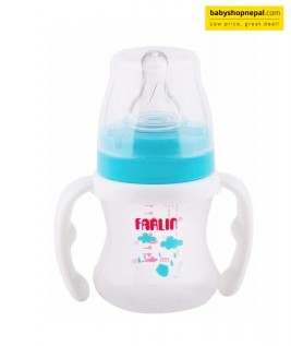  Farlin Feeding bottle PP Wide Neck W/Handle 150ML  3