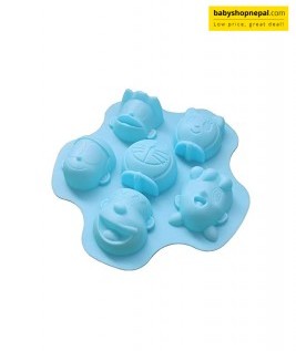 Doraemon Themed Silicone Chocolate Mold, Silicone Ice Cube Tray  4