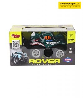 Beast Dino T-Rex Remote Control Rechargeable Rover Off-Road Lighted Car 1:24 27Mhz Animal-2