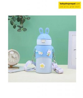 Bunny-Themed Stainless Steel Kids&rsquo; Water Bottle &ndash; 500ml Vacuum Insulated 3