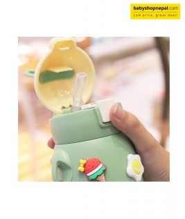 Bunny-Themed Stainless Steel Kids&rsquo; Water Bottle &ndash; 500ml Vacuum Insulated 7