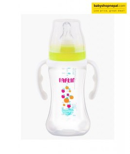 Farlin Feeding Bottle PP Wide Neck W/handle 270ml  3