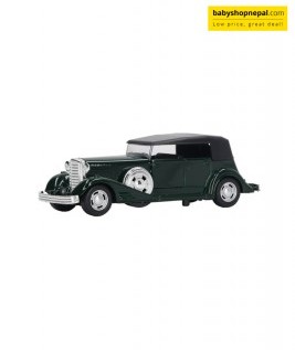 1:32 Classic Car Model Alloy Vintage Toy Open Doors Model Antique Pullback Car Toy 18