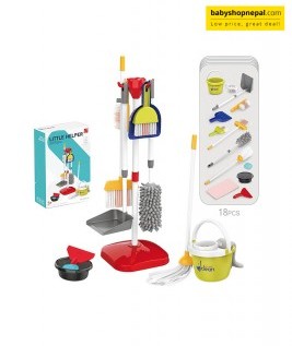 Little Helper Cleaning Toy, Children Simulation Cleaning Toys, Vacuum Cleaner Cleaning Tool Set-1