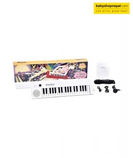 Bigfun 37-Key Electronic Keyboard Music Piano Educational Toy with Belt Musical Toy New for Kids 8
