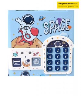 Fingerprint Credit Card Saving Bank, Money Safe Box For Kids, Piggy Bank  3