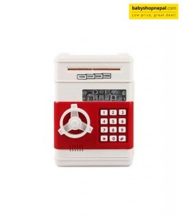 Multifunctional Money Bank ATM Password Automatic Roll Electronic for Kids, Number Bank 7