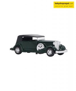 1:32 Classic Car Model Alloy Vintage Toy Open Doors Model Antique Pullback Car Toy 21
