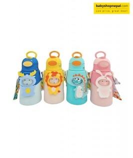 WATER FLASK 500ML &ndash; Kids&rsquo; Insulated Water Bottle with Animal-Themed Designs 7