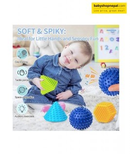Baby Sensory Ball, Massage Stress Relief Sensory Ball, Multi Sensory Ball 5