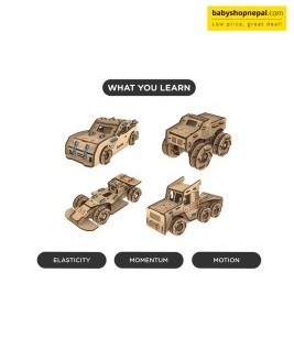 Smartivity Stem 4 Torque Busters Mega Pack STEM DIY Fun Toys, Educational & Construction based Activity Game & Gift for Kids 6 to 14 years-2