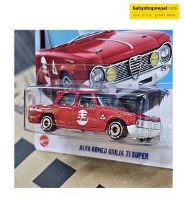 Hot Wheels 2025 Alfa Romeo Giulia Tl Super Compact Kings Series, Die Cast Model Car 6