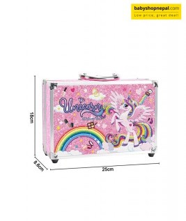 Unicorn Kids Washable and Non-Toxic Makeup Kit, Kids Make Up Toy Set-2