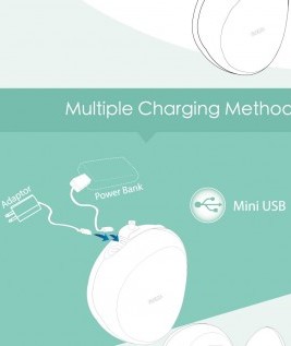 Ele-Macano 2 in 1 Single Electric Breast Pump, Breast Pump Electric/Mannual 6